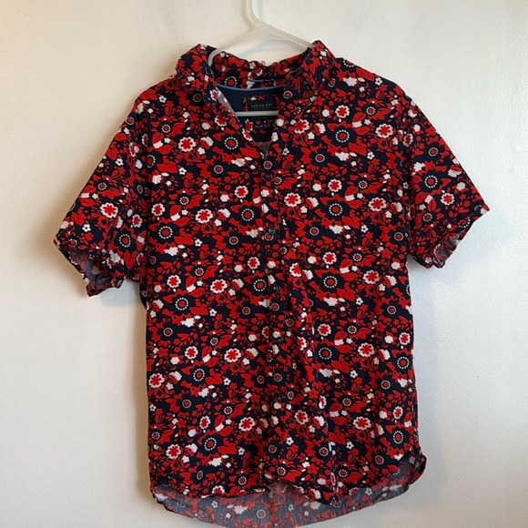 Preowned Men’s Size Large Slim Fit Cactus Man Ricky Singh Button Down Shirt - Picture 1 of 5